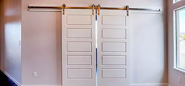 Glass Barn Door with Installation Hardware Kit El Dorado