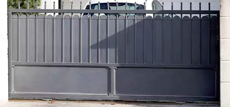 Metal Driveway Gate Installation El Dorado